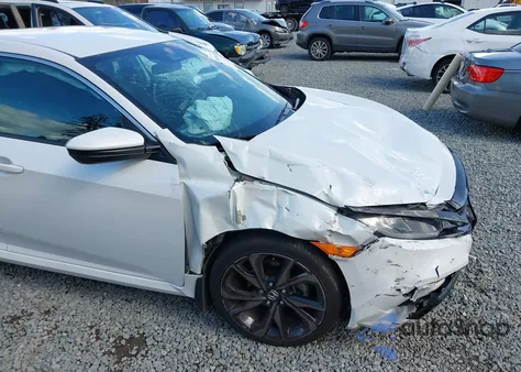 2019 Honda Civic Sport from USA, damaged, VIN 19XFC2F82KE214878